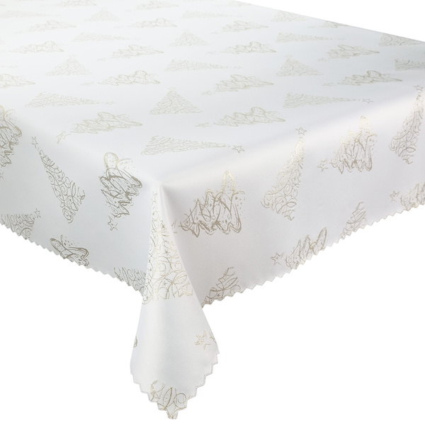 Asztalterítők és futók Foltálló Karácsonyfa Arany Z-3401 