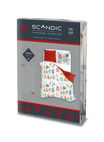 Ágyneműkészlet 140x200+70x90 Scandic 080