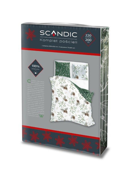 Ágyneműkészlet 220x200+ 2x70x80 Scandic 083