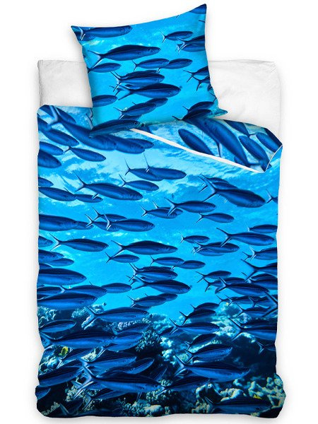 Pamut ágynemű Hal 05