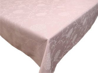 Asztalterítő Szegéllyel Jacquard Ines Lila Virágok