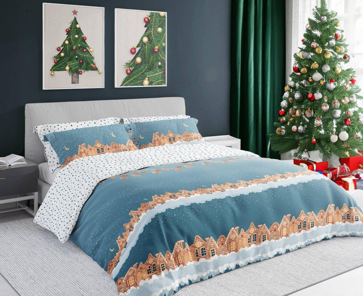 Bawełniana Pamut ágynemű Świąteczna 140x200 cm NL225028B