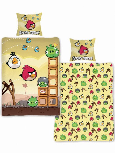 Pamut ágynemű Angry Birds AB005