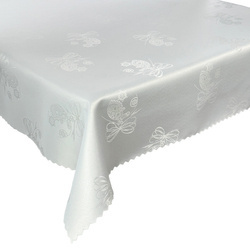 Kétoldalas Foltálló terítő karácsonyi dísz Z-3438 Fehér