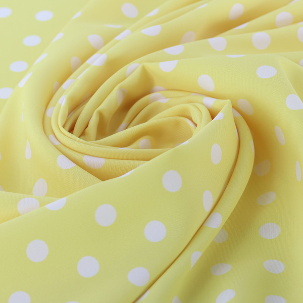 Foltálló Abroszok Nyomtatott Pöttyös Sárga 