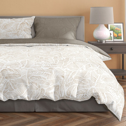 Pamut szatén ágyneműgarnitúra 160x200+ 2x70x80 Milagro Verde 028