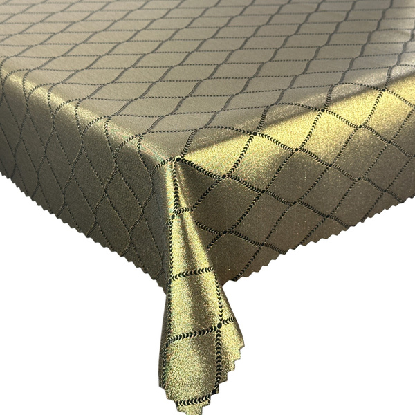 Kétoldalas foltálló terítő karácsonyi zöld hó 1