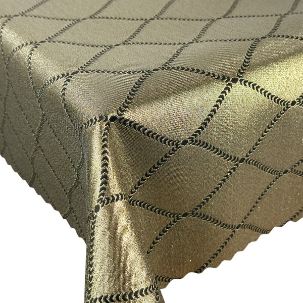 Kétoldalas foltálló terítő karácsonyi zöld hó 1