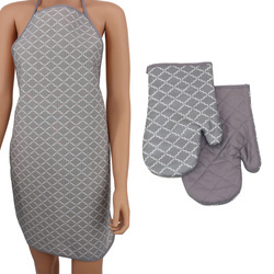 Konyhai kötény és 2 konyhai kesztyű Clover K3290B - készlet