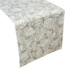 Asztalterítők és Futók Foltálló Z-3440 Húsvéti bézs húsvéti tojás