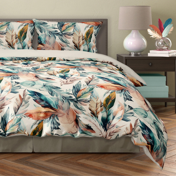 Pamut szatén ágyneműgarnitúra 140x200+70x90 Milagro Verde 005