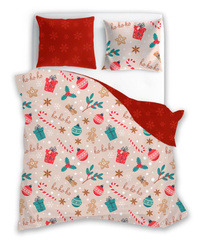 Ágyneműkészlet 140x200+70x90 Scandic 082