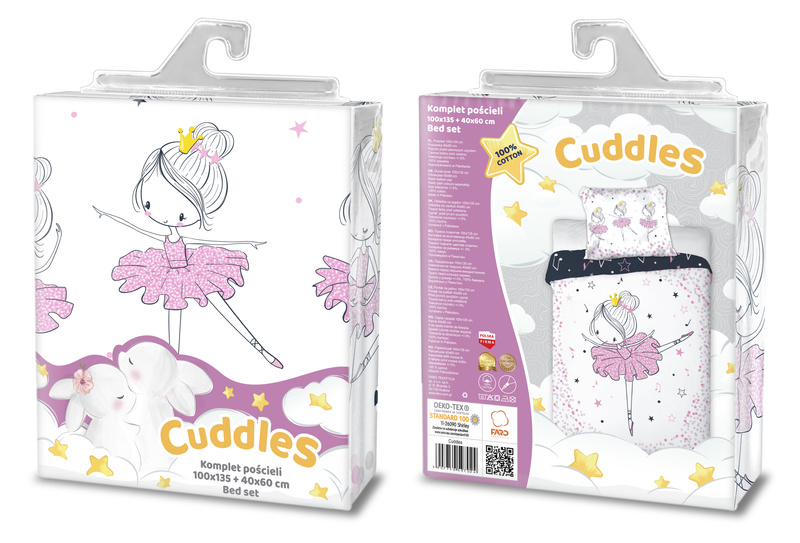 Gyermekágyak 100x135+40x60 024 Balerina