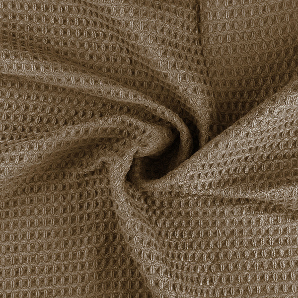 Jacquard Alta Takaró Rojtokkal Gofris Textúra Bézs Taupe 200x220 cm
