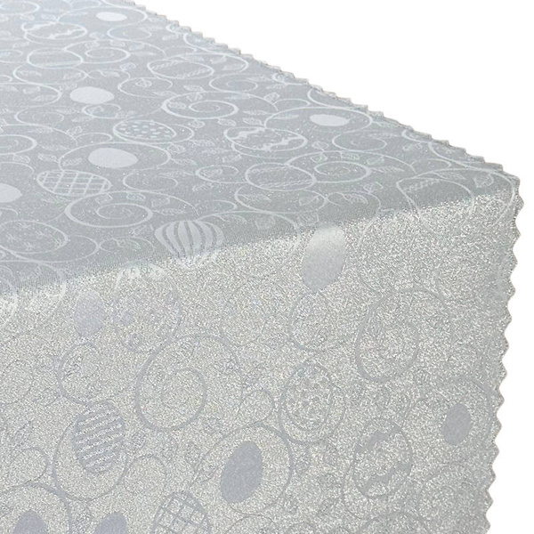 Asztalterítők és Futók Foltálló Húsvét Tojás 2425 Ezüst