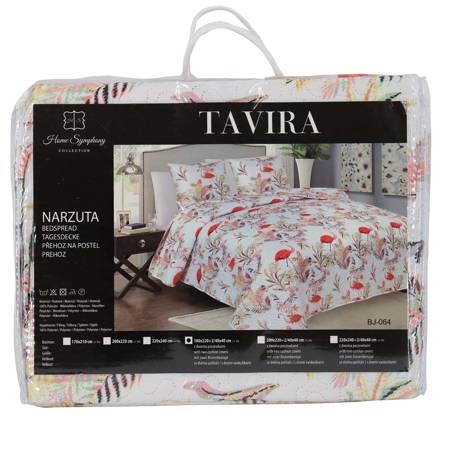 Kétoldalas ágytakaró TAVIRA BJ-064 Flamingos 220x240+2x40x40