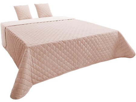 Kétoldalas ágytakaró Vigo II Por rózsaszín-ecru 10 180x220+2x40x40 