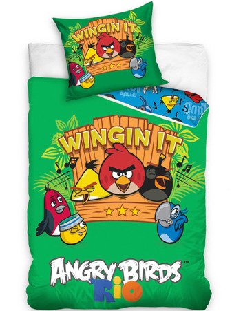 Pamut ágynemű Angry Birds AB8015
