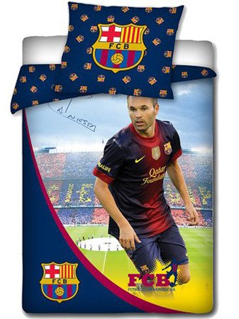 Pamut ágynemű FC Barcelona Iniesta 07