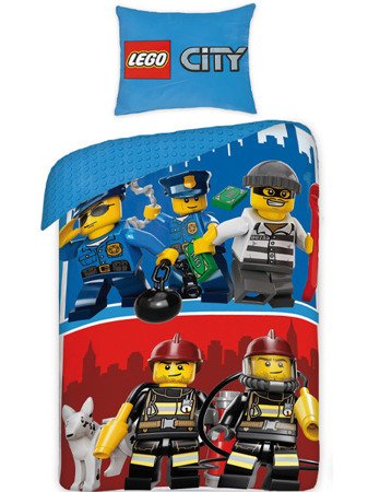 Pamut ágynemű Lego City