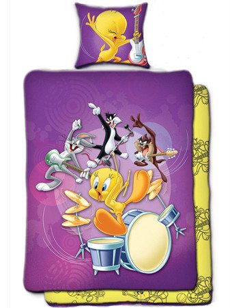 Pamut ágynemű Looney Tunes Tweety Party Time