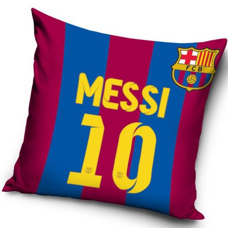 Párnahuzat FC Barcelona FCB1008-2 Messi 40x40 cm