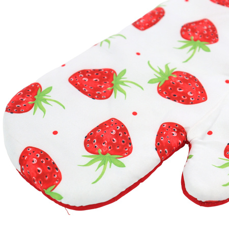 Rękawice Kuchenne z Magnesem Fruits Strawberry FS11