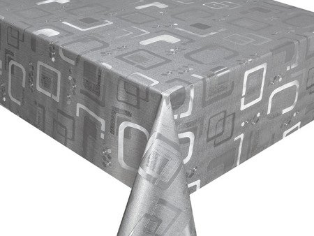 Viaszosvászon Terítő 3D Metallico T-6153C Silver Roll 
