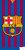 Törölköző FC Barcelona Logo 8003 70x140 cm